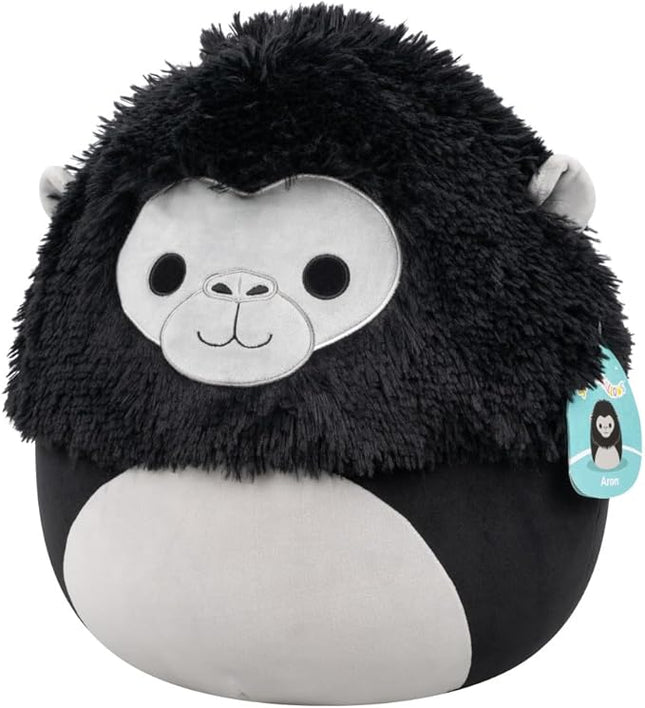 Squishmallows Original 14in Aron The Black Gorilla – Official Jazwares Plush (Large)
