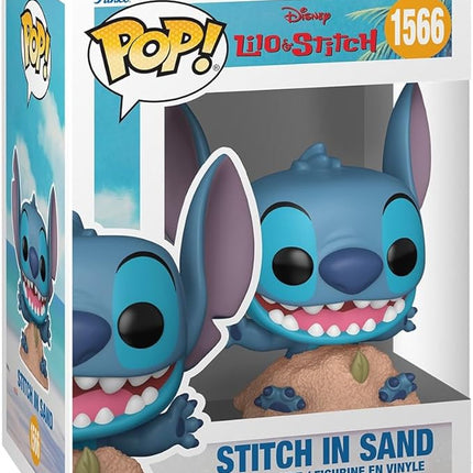 Funko Pop Disney: Lilo and Stitch - Stitch in Sand - Collectable Vinyl Figure - Gift Idea - Official Merchandise - Toys for Kids & Adults - Cartoon/Animation Fans - Model Figure for Collectors
