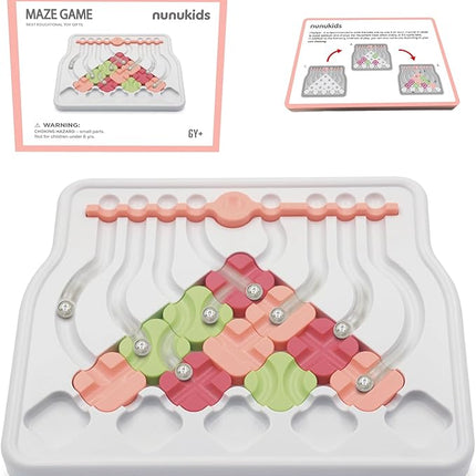 Marble Circuit Puzzle - Exciting Maze Game Toy for Kids, Fun Brain Teasers for Kids 6 Years and Above
