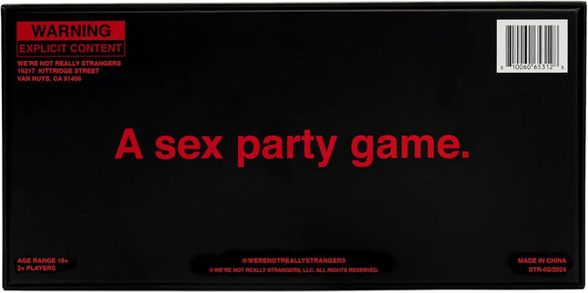 WE'RE NOT REALLY STRANGERS Adult Edition Card Game - 300 Conversation Cards for Memorable Game Nights, Parties, & Bachelorette Parties - Meaningful Games for Adults and Friends, 18+, 2-6 Players