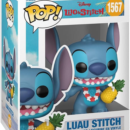 Funko Pop! Disney: Lilo and Stitch - Luau Stitch - Collectable Vinyl Figure - Gift Idea - Official Merchandise - Toys for Kids & Adults - Cartoon/Animation Fans - Model Figure for Collectors