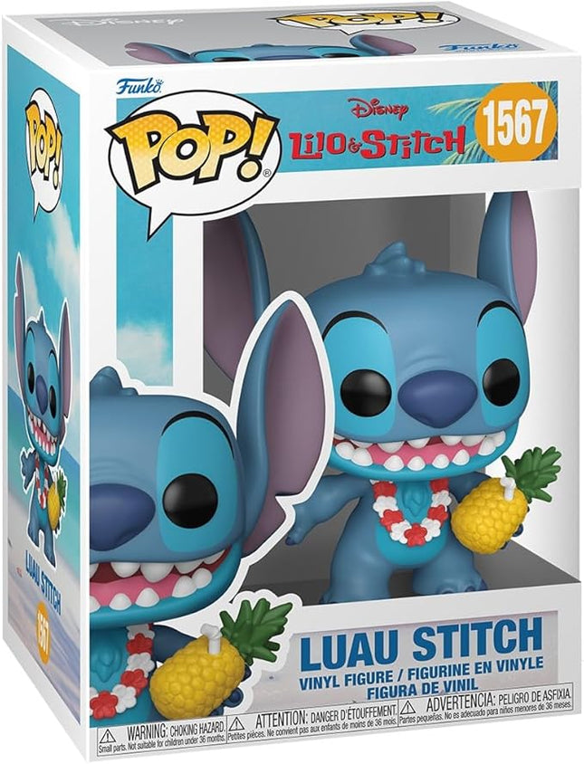 Funko Pop! Disney: Lilo and Stitch - Luau Stitch - Collectable Vinyl Figure - Gift Idea - Official Merchandise - Toys for Kids & Adults - Cartoon/Animation Fans - Model Figure for Collectors