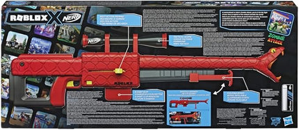 Nerf Roblox Zombie Attack: Viper Strike Dart Blaster, Code to Redeem Exclusive Virtual Item, Clip, 6 Elite Darts