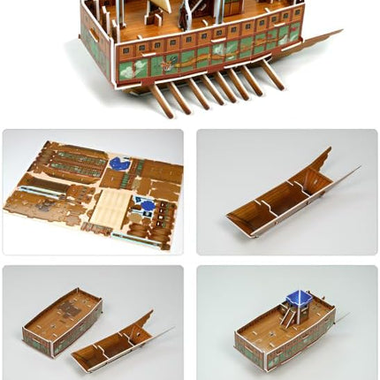 3D Puzzle Set of Korean Cultural Heritage - Easy Assembly, No Tools Needed - Decorative Models of Korean Landmarks (Set 3)