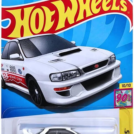 Hot Wheels - '98 Subaru Impreza 22B-STi Version - HW: The '90s 10/10 - HTB12 - Short Card - Hella - Sparco - The Gravel Crew - Mattel 2024 - 1:64