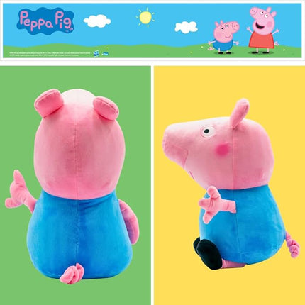Franco Peppa Pig George Bedding Super Soft Plush Cuddle Pillow Buddy, (Officially Licensed Product)