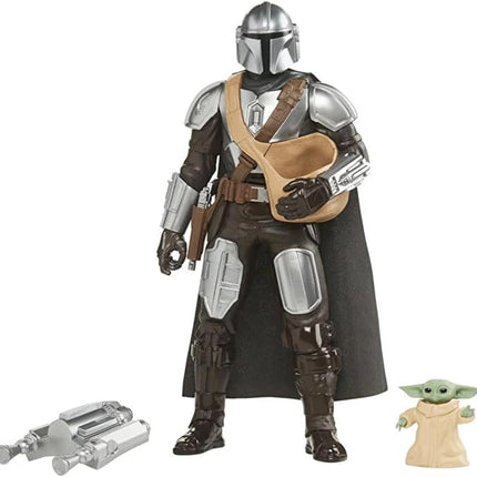 STAR WARS Galactic Action The Mandalorian & Grogu Interactive Electronic 12-Inch-Scale Action Figures, Toys for Kids Ages 4 and Up