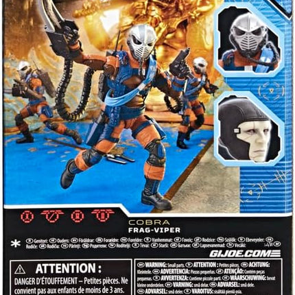 G.I. Joe Classified Series #153, Frag-Viper, Collectible 6 Inch Action Figure with 10 Accessories