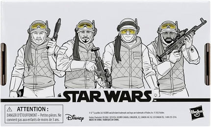 STAR WARS The Vintage Collection 3.75-Inch Rebel Soldier (Echo Base Battle Gear) 4-Pack Action Figure Set F5555 Ages 4 and Up