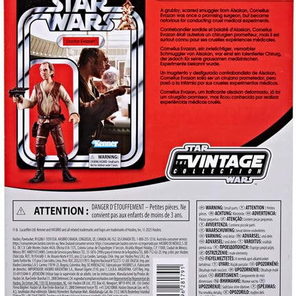 STAR WARS The Vintage Collection Doctor Evazan, A New Hope 3.75 Inch Collectible Action Figure
