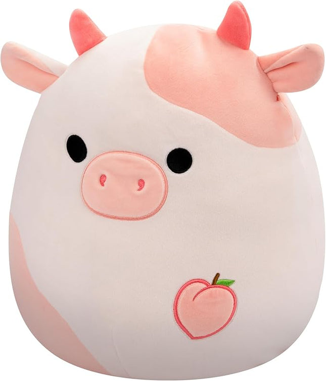 Squishmallows Original 14-Inch Lilaz Peach Cow - Official Jazwares Plush (Large)