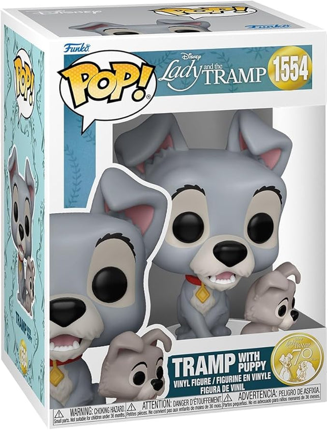 Funko Pop! Disney: Lady and The Tramp - Tramp with Puppy