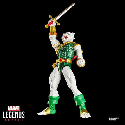 SPIDER-MAN Marvel Legends Series Magic: The Gathering Man-Wolf, 6-Inch Action Figure Toy & Exclusive Foil Collectible Card Game Trading Card