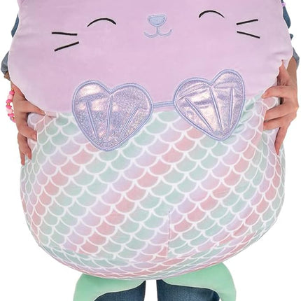 Squishmallows Official Kellytoy Plush 16" Anya The Caticorn Mermaid- Ultrasoft Stuffed Animal Plush Toy (Amazon Exclusive)