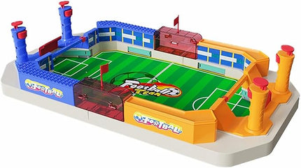Desktop Foosball Game Set - Mini Soccer Shootout for Adults, Kids & Family Fun - Party Night & Travel - Children's Day & Birthday Gift