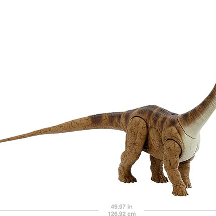 Mattel Jurassic World Legacy Collection The Lost World: Jurassic Park Mamenchisaurus Big Possible Dinosaur Toy Figure with Physical and Digital Play