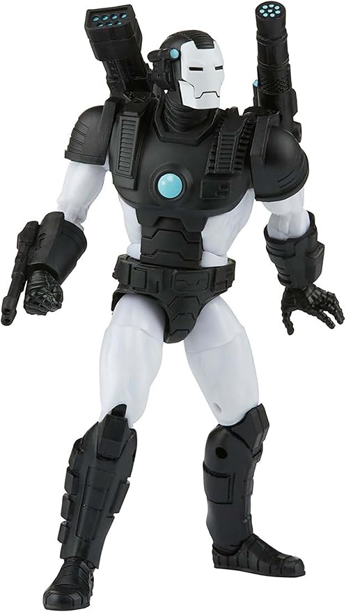Marvel Legends Series War Machine 6-inch Action Figure Iron Man Toy, 6 Accessories, Multicolored, F3448