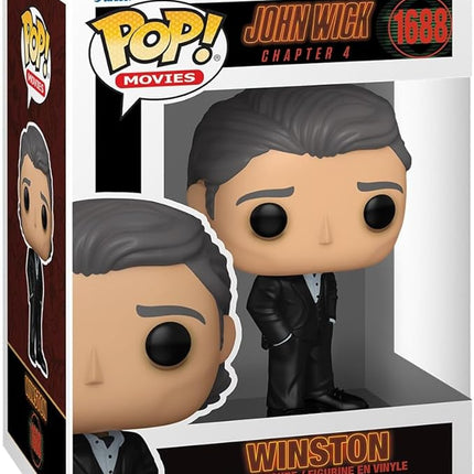 Funko POP! Movies: John Wick 4 - Winston - Collectable Vinyl Figure - Gift Idea - Official Merchandise - for Kids & Adults - Movies Fans - Model Figure for Collectors and Display