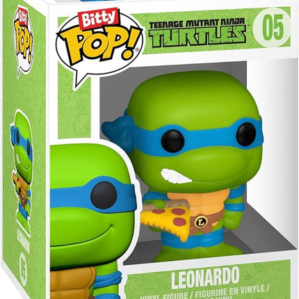 Funko Pop Bitty Ride: Teenage Mutant Ninja Turtles - Leonardo with Van - TMNT Retro/Classic - Collectable Vinyl Figure - Gift Idea - Official Merchandise - Toys for Kids & Adults - Superheroes Fans