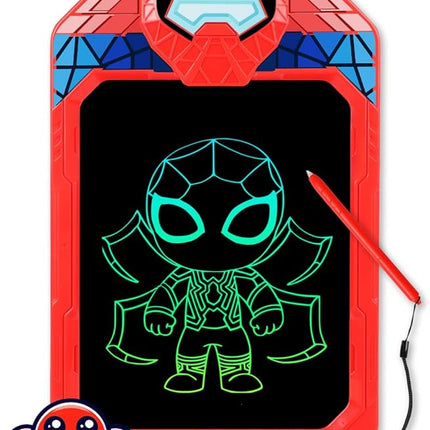 LCD Writing Tablet for Kids 10 Inch Spider Hero for Toddler 3 4 5 6 7 8 - Paint, Doodle Board, Drawing Pad - Travel Toys, Road Trip Car Activities, Birthday Christmas Gift Boys & Man