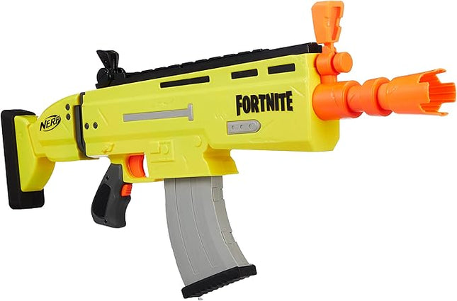 Fortnite AR-L Nerf Elite Dart Blaster - Motorized Toy Blaster, 20 Official Nerf Fortnite Elite Darts, Flip Up Sights - for Youth, Teens, Adults