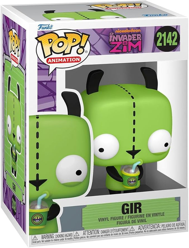 Funko Pop! Animation: Invader Zim - Gir - Collectable Vinyl Figure - Gift Idea - Official Merchandise - Toys for Kids & Adults - Cartoon Fans - Model Figure for Collectors and Display