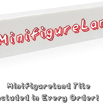 LEGO Star Wars OBI-Wan Kenobi Minifigure - Darth Vader (Printed Arms and Cape) with Red Lightsaber and Minifigureland Tile 75334