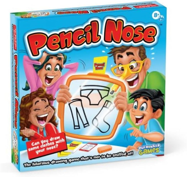 Toys Pencil Nose, Board Games for Family Night, Party Game for Kids 8 Years and Up and Adults