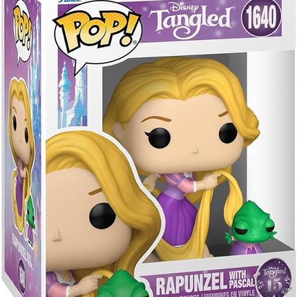 Funko Pop! & Buddy: Tangled - Rapunzel with Pascal - Collectable Vinyl Figure - Gift Idea - Official Merchandise - Toys for Kids & Adults - Disney Fans - Model Figure for Collectors and Display
