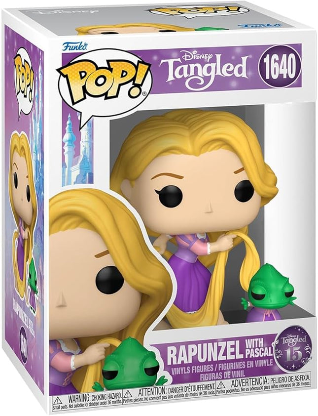 Funko Pop! & Buddy: Tangled - Rapunzel with Pascal - Collectable Vinyl Figure - Gift Idea - Official Merchandise - Toys for Kids & Adults - Disney Fans - Model Figure for Collectors and Display