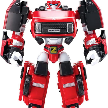 New TOBOT, TOBOT Z, Youngtoys Transforming Collectible Vehicle to Robot, Heroes Animation Character Toys for Kids 3 and up Transform Toys Cars, Large Size 8-inch