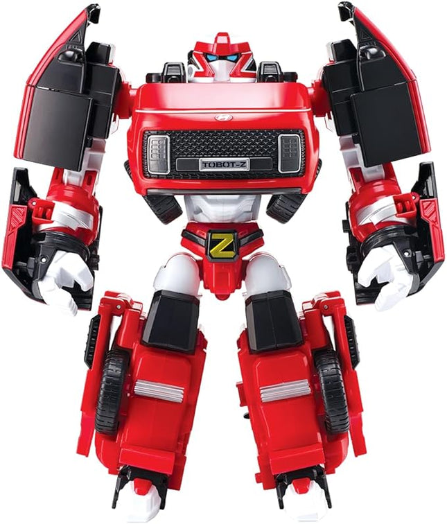 New TOBOT, TOBOT Z, Youngtoys Transforming Collectible Vehicle to Robot, Heroes Animation Character Toys for Kids 3 and up Transform Toys Cars, Large Size 8-inch