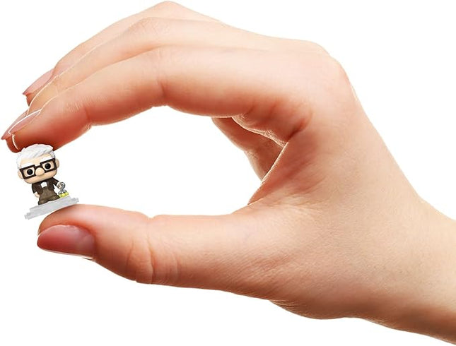 Funko Pop Bitty: Pixar Mini Collectible Toys 4-Pack - Carl, Russell - (Dug Days), Sadness, & Mystery Chase Figure - (Styles May Vary) and A Surprise Mystery Mini Figure - 0.9 Inch (2.2 Cm)