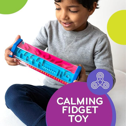 Mobi Zoomi Hexagon Maze Puzzle Game - 3D Hexagon Maze Gravity Ball Game for Toddlers and Kids, Brain Teaser Puzzles, Fidget Toy for Motor Skills and Coordination - Toddler Toys for Ages 4+