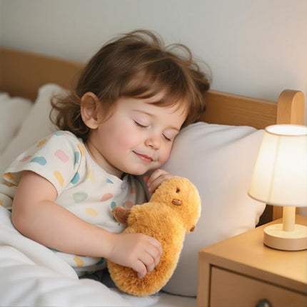 OUOZZZ Capybara Plush Stuffed Animal - Mini Baby Capy Toy - Soft & Realistic Water Pig, Nature’s Chillest Animal Giant Guinea Pig, Travel-Friendly & Portable Gift for Girls, Boys, Toddlers & Kids 9"