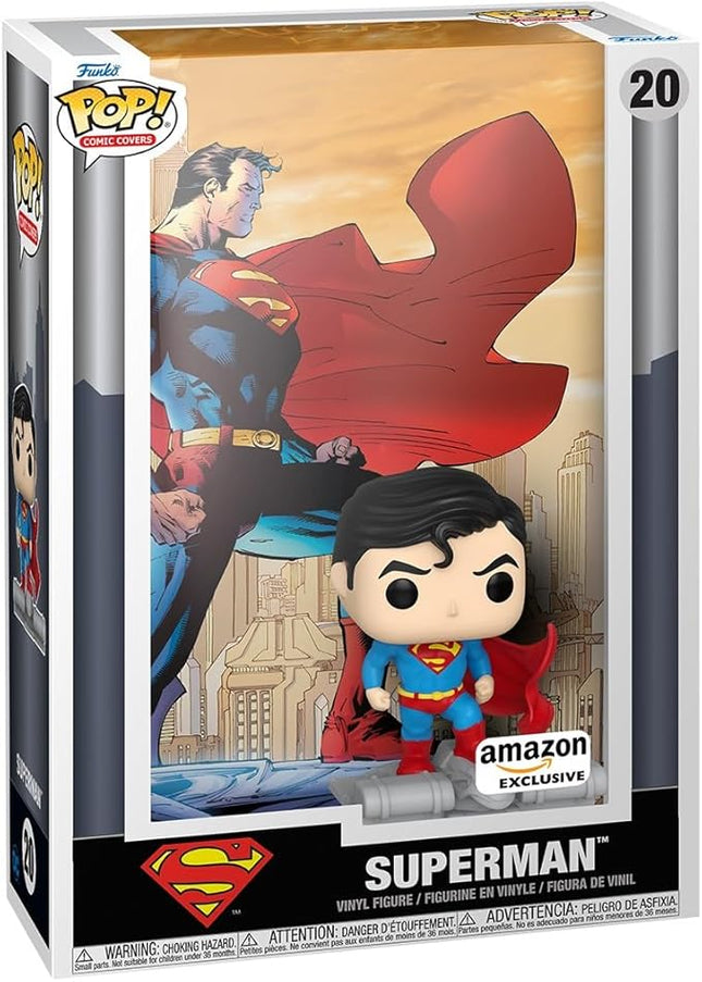 Funko Pop Comic Cover: DC - Superman 85th Anniversary - DC Comics - Amazon Exclusive - Collectable Vinyl Figure - Gift Idea - Official Merchandise - Toys for Kids & Adults