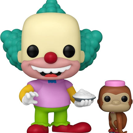 Funko Pop! & Buddy: The Simpsons - Krusty with Mr. Teeny - Collectable Vinyl Figure - Gift Idea - Official Merchandise - Toys for Kids & Adults - TV Fans