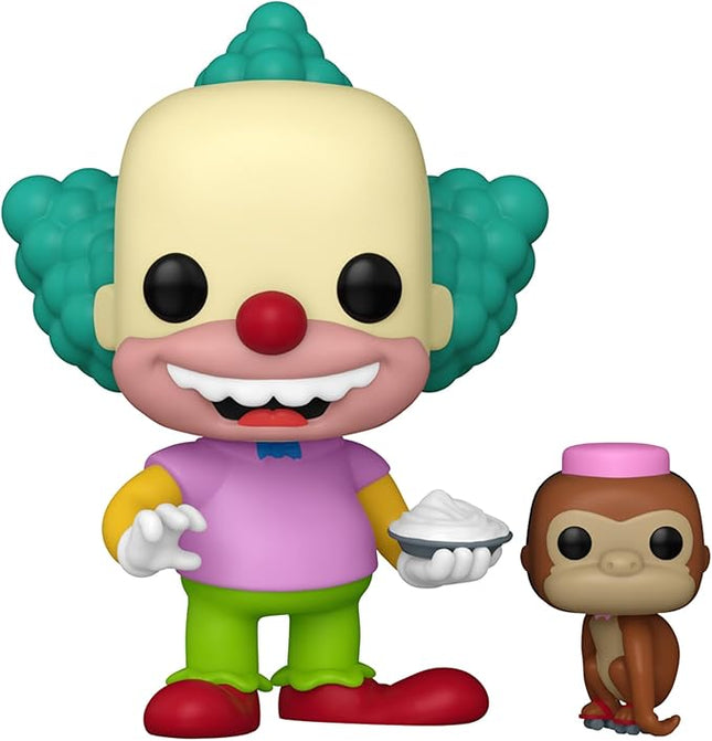 Funko Pop! & Buddy: The Simpsons - Krusty with Mr. Teeny - Collectable Vinyl Figure - Gift Idea - Official Merchandise - Toys for Kids & Adults - TV Fans