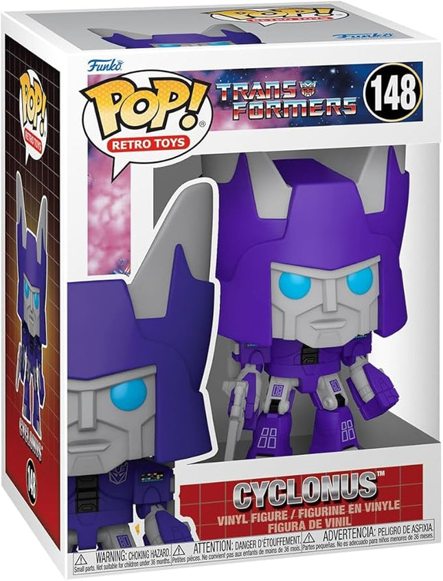 Funko Pop Vinyl: Transformers - Cyclonus - Transformers Classic - Collectable Vinyl Figure - Gift Idea - Official Merchandise - Toys for Kids & Adults - Action/Adventure Fans