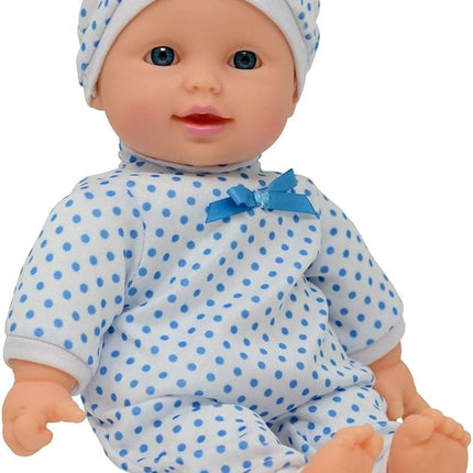 11 inch Soft Body Boy Baby Doll in Gift Box - Doll Pacifier Included -Toy Dolls for Boys and Toddlers