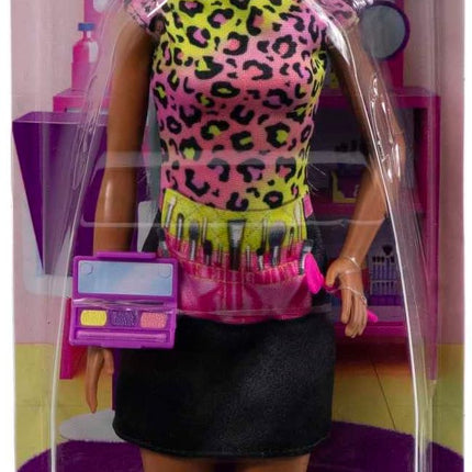 Barbie Doll & Accessories, Career Makeup Artist Doll with Palette and Brush