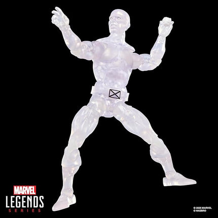 Marvel Legends Series Secret Wars Ice Man, X-Men Retro Comics Collectible 6-Inch Action Figure with Shield