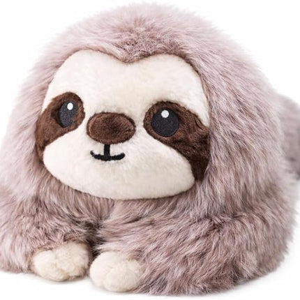 uoozii 24" | 5 Pounds Sloth Weighted Stuffed Animals with Removable Unscented Microwavable Pouch, Cute Coolable Warmable Weighted Plush Gift for Kids & Adults