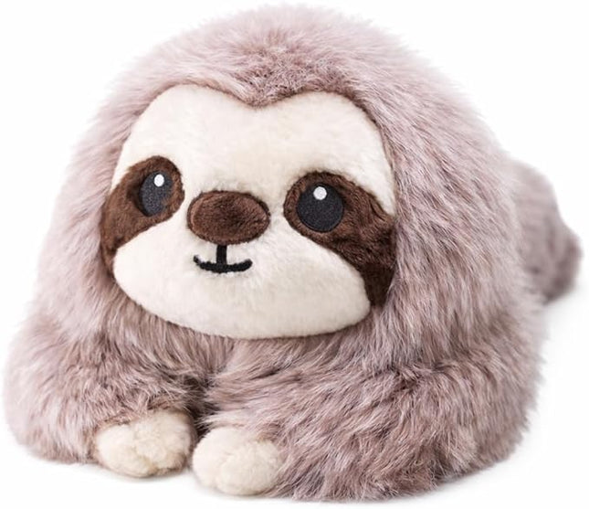 uoozii 24" | 5 Pounds Sloth Weighted Stuffed Animals with Removable Unscented Microwavable Pouch, Cute Coolable Warmable Weighted Plush Gift for Kids & Adults