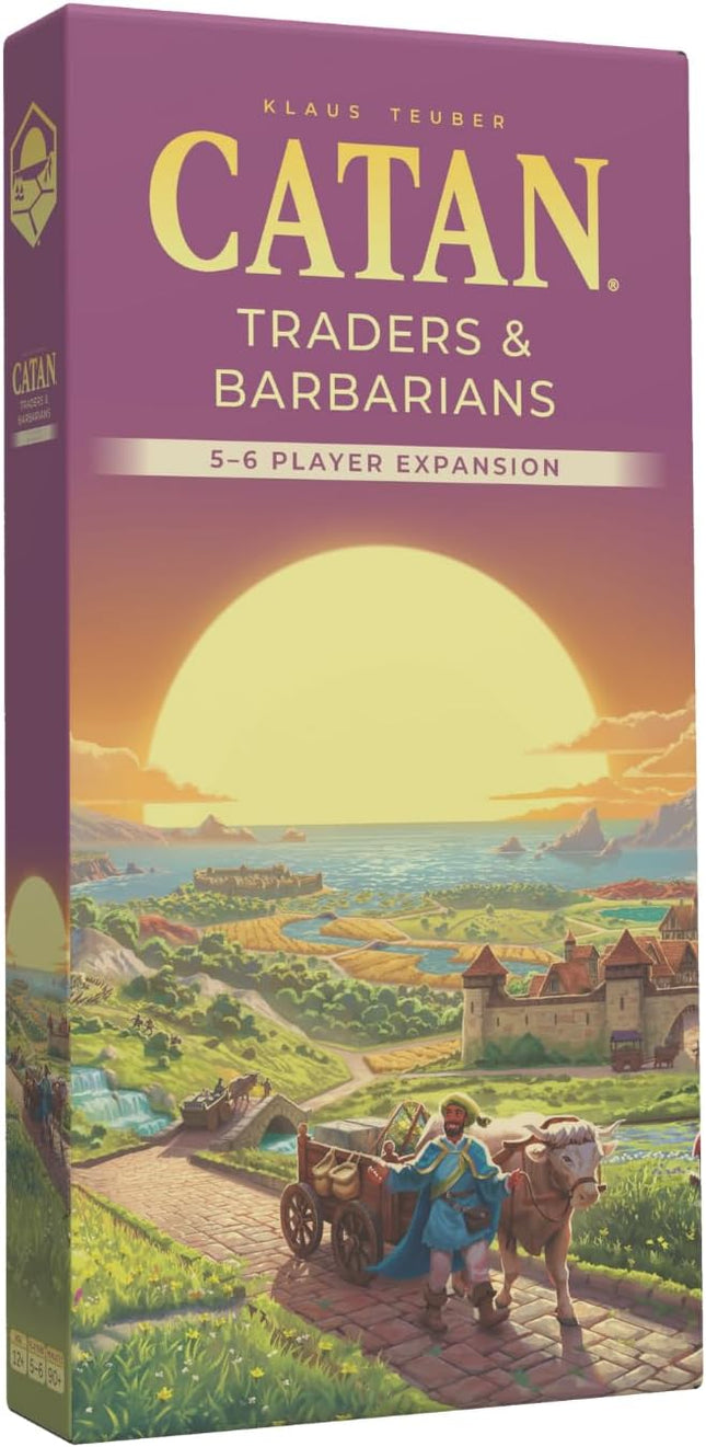 CATAN Traders & Barbarians 5-6 Player Board Game Extension (6th Edition) Add More Players, Strategy Game for Kids & Adults, Ages 12+, 3-6 Players, 90-120 Minute Playtime, Made by Catan Studio