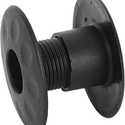 10 Pair of Foosball Machine Bushings,Threaded Structure Foosball Table Parts, Light Weight Table Football Bushings Rods, Black