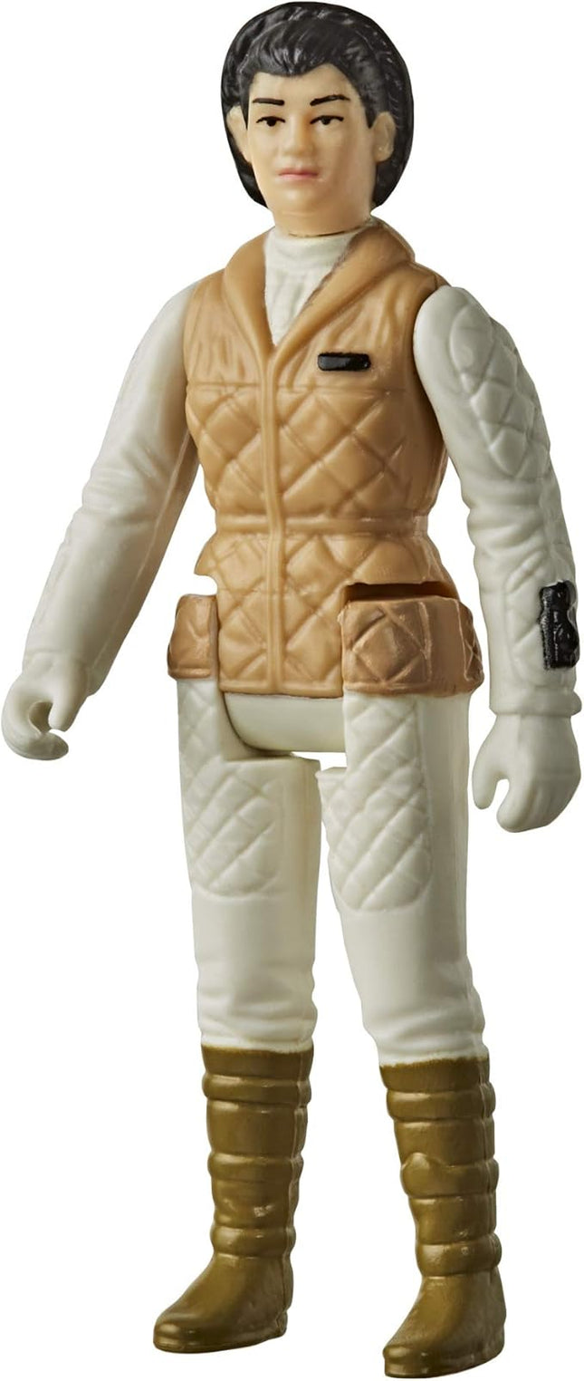 Star Wars Retro Collection Princess Leia Organa (Hoth) Toy 3.75-inch Scale The Empire Strikes Back Figure, Kids Ages 4 and Up