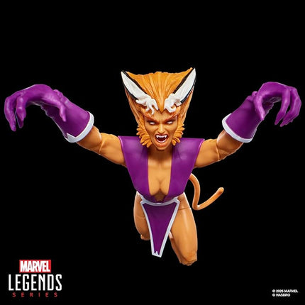 Marvel Legends Series Feral, X-Force #1 (1991) and X-Men Comics-Inspired Collectible 6-Inch Scale Action Figure with Character-Sized Comic Accessory