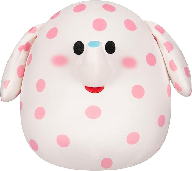 Squishmallows Original 12in Rudolph The Red-Nosed Reindeer Spotted Elephant – Official Jazwares Plush (Medium-Sized)