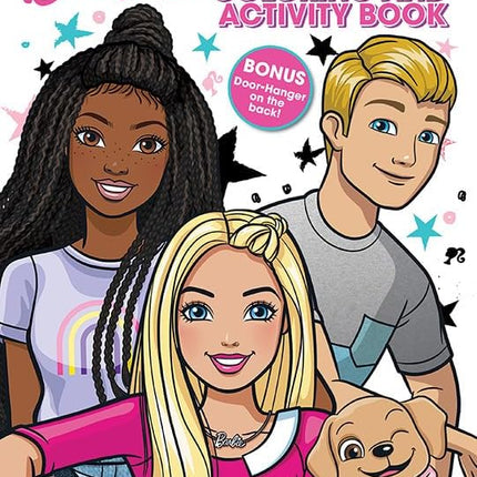 Barbie Coloring Book | Barbie and Ken Coloring Books | Barbie Jumbo Activity Book with Tanner The Dog | Multicolor | Jumbo | Officially Licensed